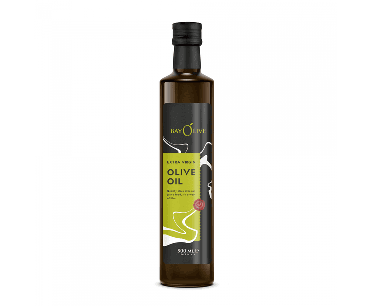 Bayolive Sızma Zeytinyağı Dorica Şişe 500ml siyah