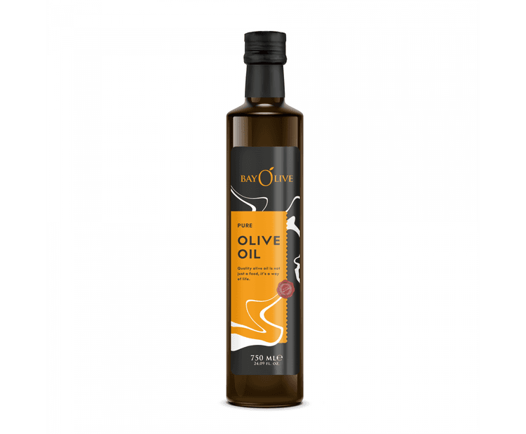 Bayolive Pure Zeytinyağı Dorica Şişe 750ml siyah